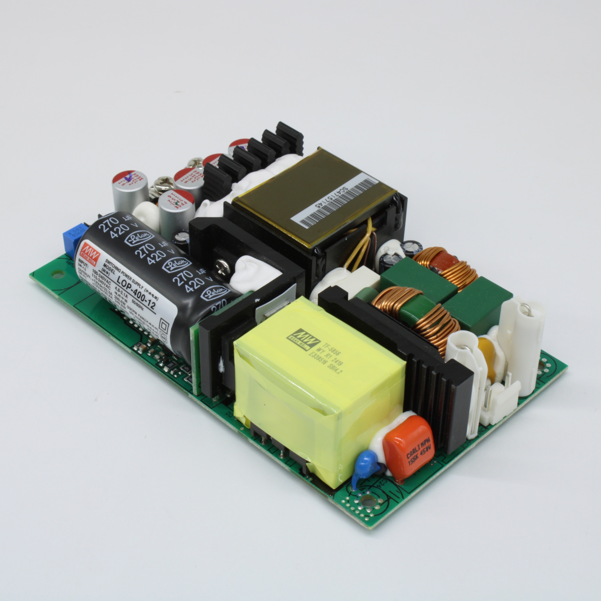 LOP-400-12 - Преобразователь АC/DC открытого исполнения 400 Вт выход 12 В/33.3 А