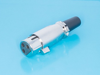 AUB-71 - Разъем микрофонный XLR, гнездо на кабель, 3 контакта