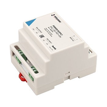 INTELLIGENT ARLIGHT Блок питания шины DALI-302-REP-DIN (230V, 250mA) 032751 - Источник питания шины DALI с функционалом репитера (усилителя) сигнала DALI, служит для увеличения длины линии DALI дополнительно до 300 м. и "прозрачен" для команд DALI в обе с