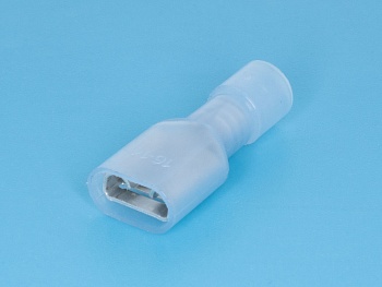 TAI-2MIF - Клемма ножевая 6,3мм, гнездо на провод 1,5-2,5мм, полностью изолированная, кратно 100шт.