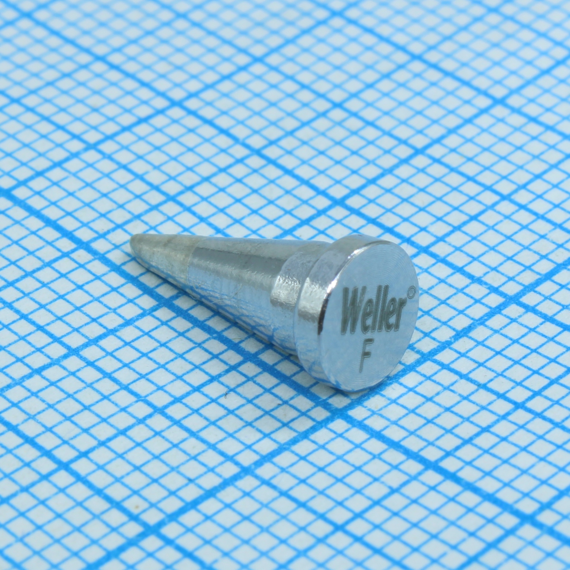 LT F soldering tip 1,2mm - Жало для паяльника WP80/WSP80/FE75, скошенный 45° длинный круг 1,2мм, L=12,5мм