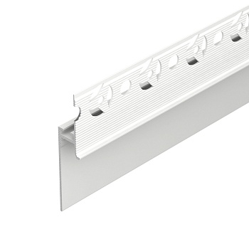 Профиль PLINTUS-FANTOM-H35-2000 WHITE 043666 - Алюминиевый профиль для светодиодных лент и линеек. Цвет - белый RAL9003 (порошковая окраска). Габаритные размеры (LхWхH): 2000x13x66,9 мм. Ширина площадки для ленты 8 мм. Аксессуары приобретаются отдельно. Ц