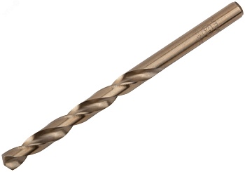 Сверло по металлу Cutop Profi с кобальтом 5%, 6.5 x 101 мм (10 шт) 48-65-10