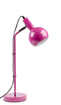Светильник настольный 60W Цоколь Е14 Механический выключатель UML-B702 E14 PINK Розовый UL-00010160