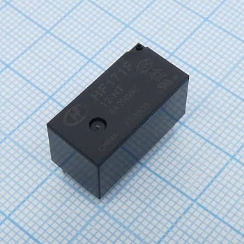 HF171F/12-HT - Реле силовое, 6 А, 12 В, SPST (одна контактная группа-одно замыкание)