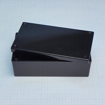 G1098B - Прочный корпус из ABS пластика, черный