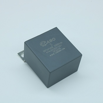 474K202D21201 - Конденсатор металлоплёночный полипропиленовый снабберный 0.47 мкФ ±10% 2000 В dc, 25 А, размер 42 мм * 30 мм * 45 мм