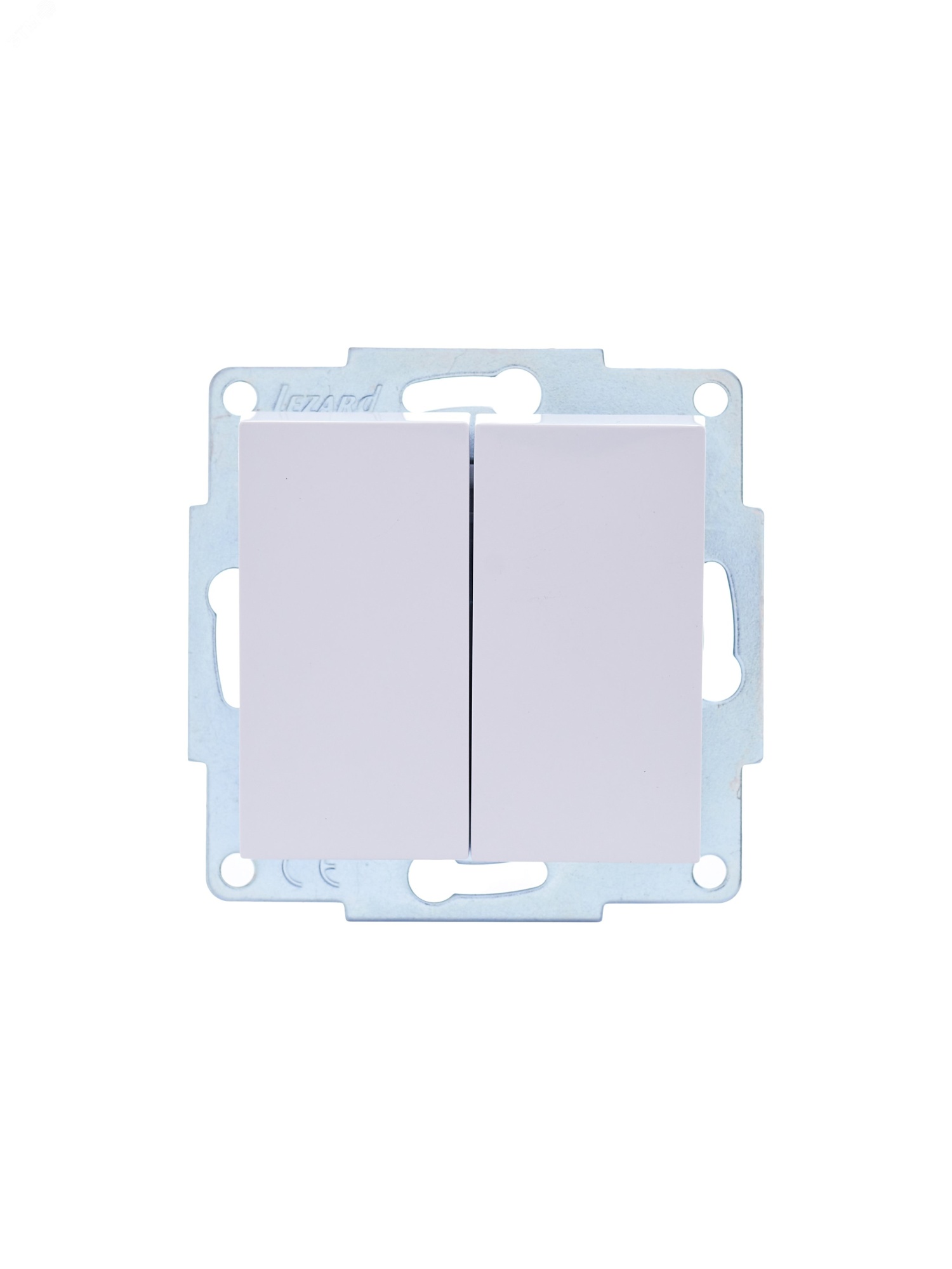 Выключатель 2-кл. СП Vesna механизм бел. 742-0288-101