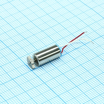 QX- 6A  1.3V  ВИБРО - Микродвигатель 1,3V 12,2х6мм вибро