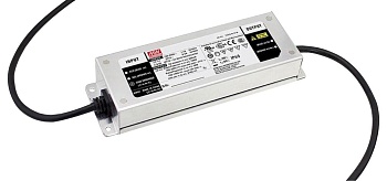 ELG-100-C1400A - AC-DC, 100.8Вт, IP65, вход 100…305В AC, 47…63Гц/142…431В DC, ККМ, выход 35…72В/1400мА, рег. тока 50...100%, изоляция 3750В AC, в кожухе 199х63х35.5, -40…+70°С