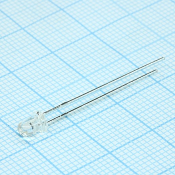 L-32P3C - Фототранзистор 3мм/NPN/прозрачный корпус/50°