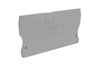 Торцевая крышка TC10-2-GY-EA - Торцевая крышка для клемм TC10-2-..., цвет: серый