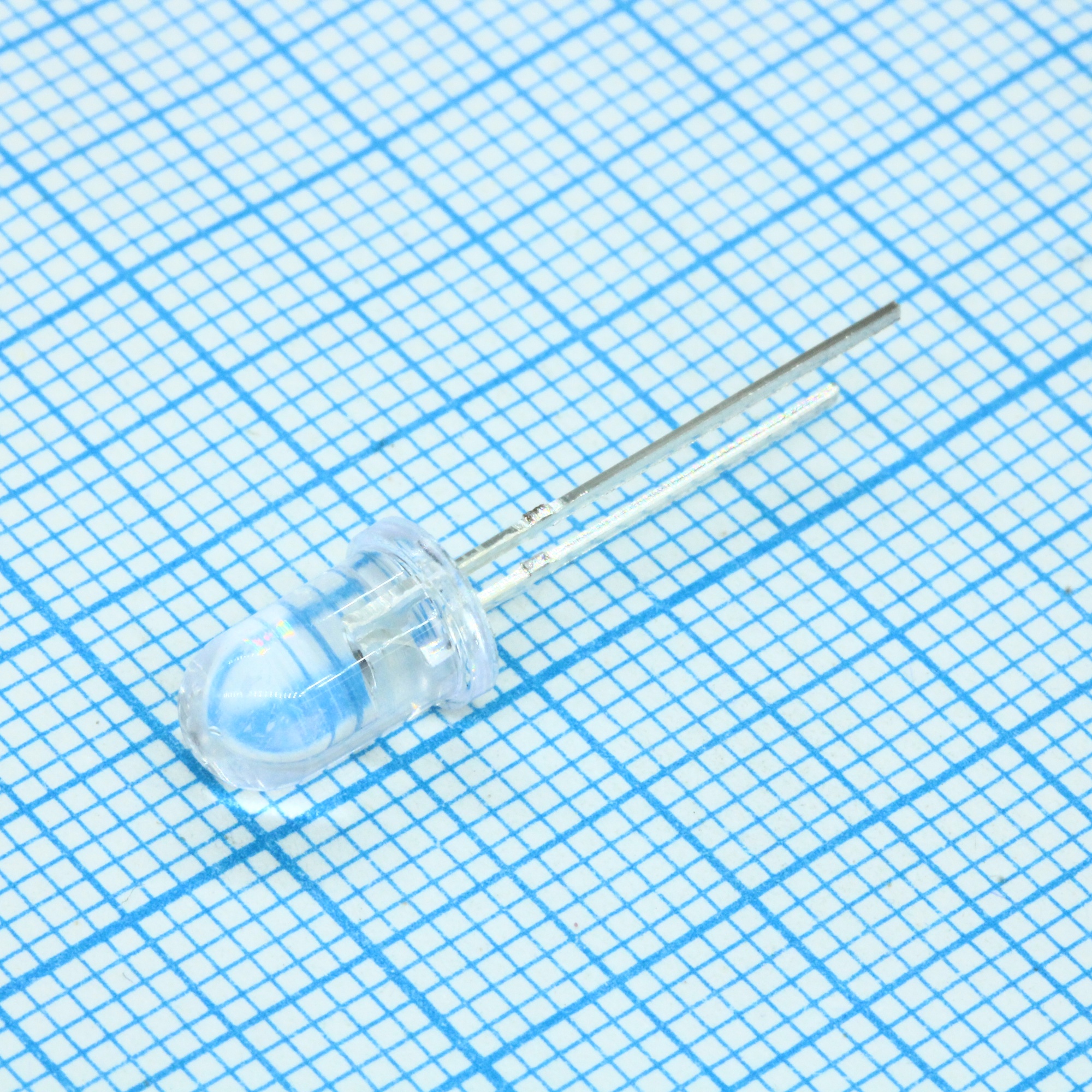 FYL-5012SURC1C - Светодиод 5мм/красный/625нм/4000мкд/прозрачный/15°