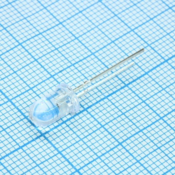 FYL-5012SURC1C - Светодиод 5мм/красный/625нм/4000мкд/прозрачный/15°