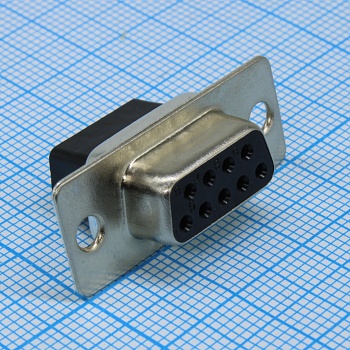 DS1036-01-09FBNSS - (25 pin (м) Гнездо 9 pin под обжим на кабель )