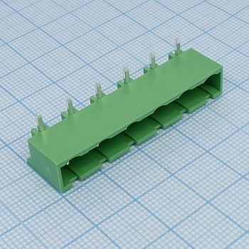 2EDGRC-7.5-06P-14-00A(H) - Разъемный клеммный блок на плату, 6 контактов. Серия 2EDGRC-7.5