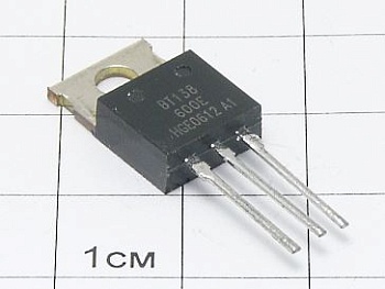 Тиристор BT138-600E
