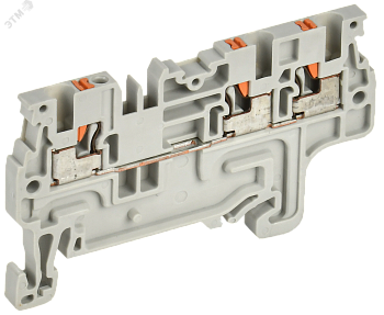 Колодка клеммная CP-MC 3 вывода 1,5мм2 серая YCT22-00-3-K03-001