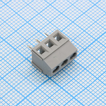 GT381-3.5-03P-11-00 - Винтовой клеммный блок, 3 контакта. Серия GT381-3.5