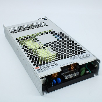 UHP-1500-24 - AC-DC, 1500Вт, вход 90…264В AC, 47…63Гц, выход 24В/62.5A, ККМ, рег. вых 24…28.8В, изоляция 3750В AC, в кожухе 290х140х41мм, -30…+70°С