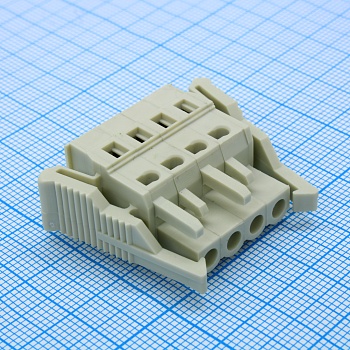 8EDGKG-5.08-04P-11-01A(H) - Разъемный клеммный блок серия 8EDGKG шаг 5.08мм 04 контакт(-ов)