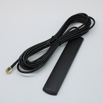 BY-3G-05 (3G, STICK MOUNT, SMA-MALE-3M, 2.5DBI, 4MMX22MMX115MM] - Антенна 3G монтаж на плоскость 2100Мгц 4 x 22 мм