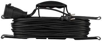 Удлинитель силовой GREEN LINE FR-6-30m Greenline на рамке 1 розетка без заземления 30м ПВС 2х0.75кв.мм Эра Б0065136