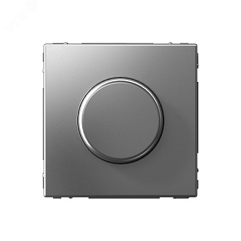 ARTGALLERY светорегулятор (диммер) повор-нажим, LED, RC, 400Вт, механизм, сталь GAL000923