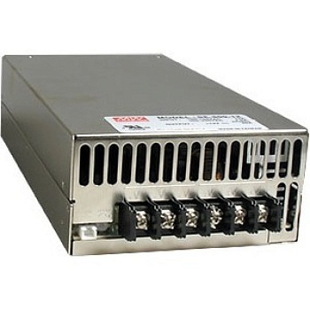 SE-600-12 - AC-DC, 600Вт, вход 180...264VAC, 47...63Гц / 254...370VDC, , выход 12В/0…50A, рег. вых=-5+10%Uном, изоляция 3000В AC, в кожухе 247x127х63.5мм, -20…+60°С