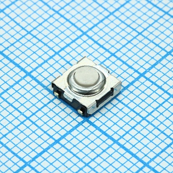 B3SN3112P - Кнопка тактильная 6Х6Х3.1 для поверхностного монтажа с загнутыми выводами 1.6Н