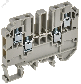 Колодка клеммная CTS-MC 4 вывода 4мм2 серая YCT12-00-4-K03-004