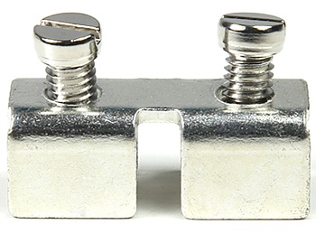 Соединительная перемычка UFBI 2-20 - Соединительная перемычка, винтовая, не изолированная, 2 полюса, для клемм: UKJ-50, UKHV-50, USK-50, сталь