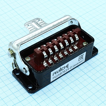 РШАВПБ-14-0 аналог - Приборно-кабельный соединитель 14 контактов