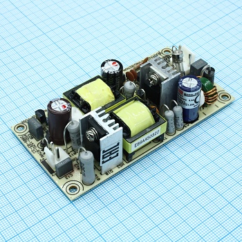 PSD-15C-12 - DC-DC, 15Вт, Uвх=36…72В, Uвых=12В/1.25А, изоляция 2000В AC, открытого исполнения 94х49х25мм, -10°С…+60°С