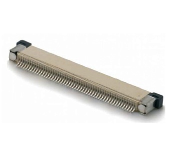 DS1020-09-40VBT1A-R - FPC разъем для шлейфа на плату, поверхностный монтаж 40pin, шаг 0.5мм (контакты снизу)