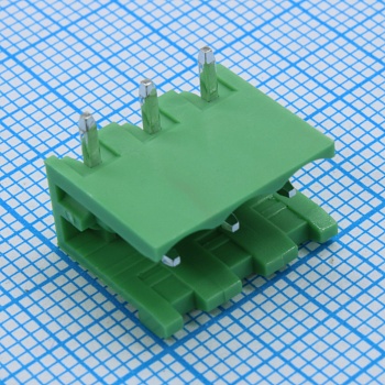 2EGTR-5.0-03P-14-100 - Разъемный клеммный блок на плату, 3 контакта. Серия 2EGTR-5.0