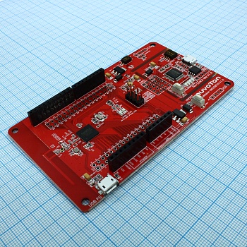 NuMaker-M032BTAI - Arduino совместимая плата Nuvoton на базе микроконтроллера M032BTAIAAN. 512КБ Flash, 96КБ SRAM. 8 UART, 2 I2C, USB, 16 каналов АЦП 12-бит