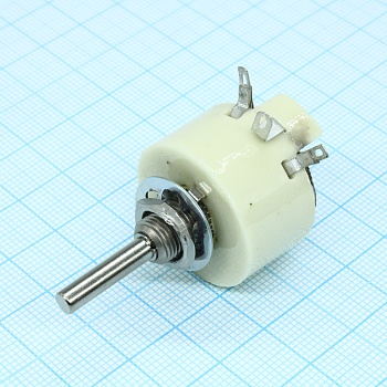 ППБ-3А      10 ±10% - Резистор переменный проволочный 10Ом ±10% 3Вт