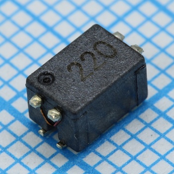 744242220 - Дроссель синфазный SMD 22мкГн 300мА 2 линии 230мОм