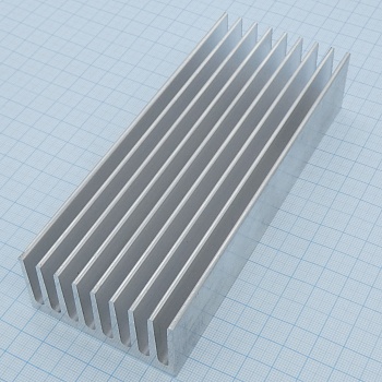 Профиль АВ0094 (160 мм) - Профиль радиаторный прессованный нормальной точности