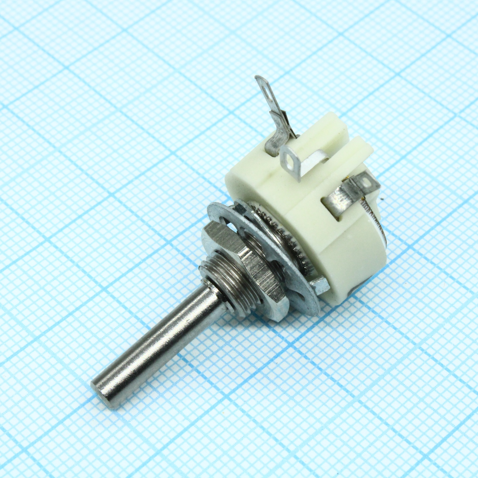 ППБ-1А     470 ±5% - Резистор переменный проволочный 470Ом ±5% 1Вт