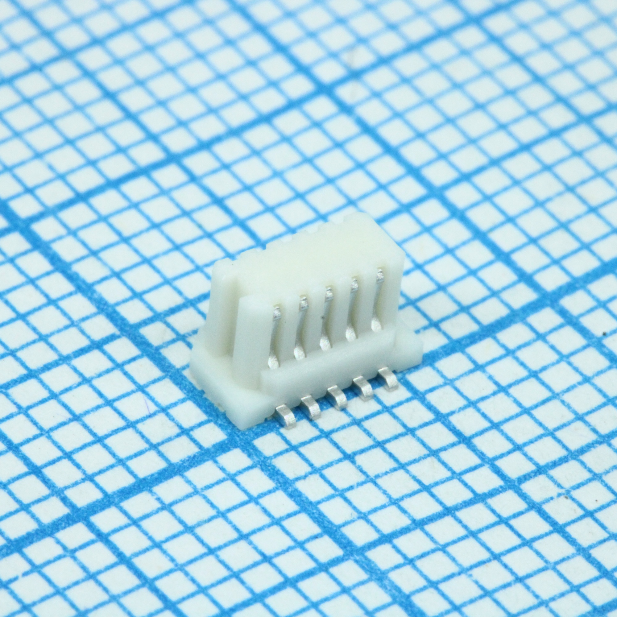 524651071 - Соединитель плата-плата 10 контактов шаг 0.8мм для поверхностного монтажа лента на катушке