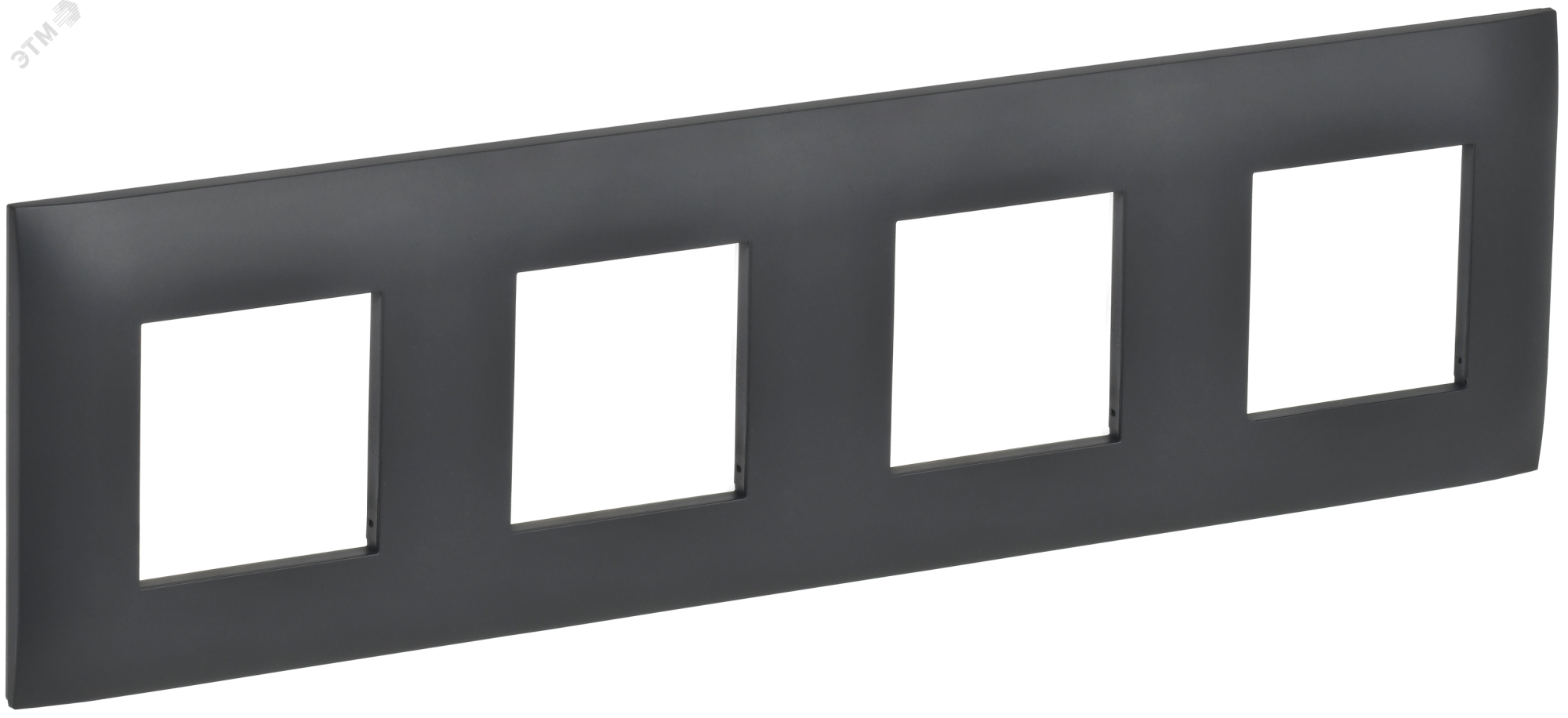 SKANDY Рамка 4-местная SK-F04T титан IEK SK-M42-K48