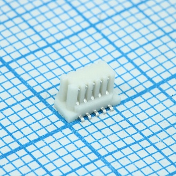 524651071 - Соединитель плата-плата 10 контактов шаг 0.8мм для поверхностного монтажа лента на катушке