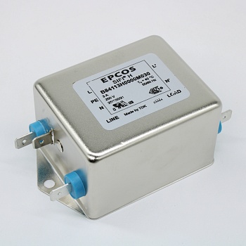 B84113H0000M030 - Фильтр линии питания двухпроводный 50Гц/60Гц 3A 250В резьбовая шпилька фланцевое крепление медицинского применения