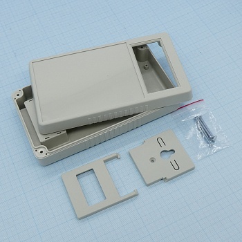 G968G(O) - Корпус из прочного пластика с вырезом под дисплей и отсеком для батарей