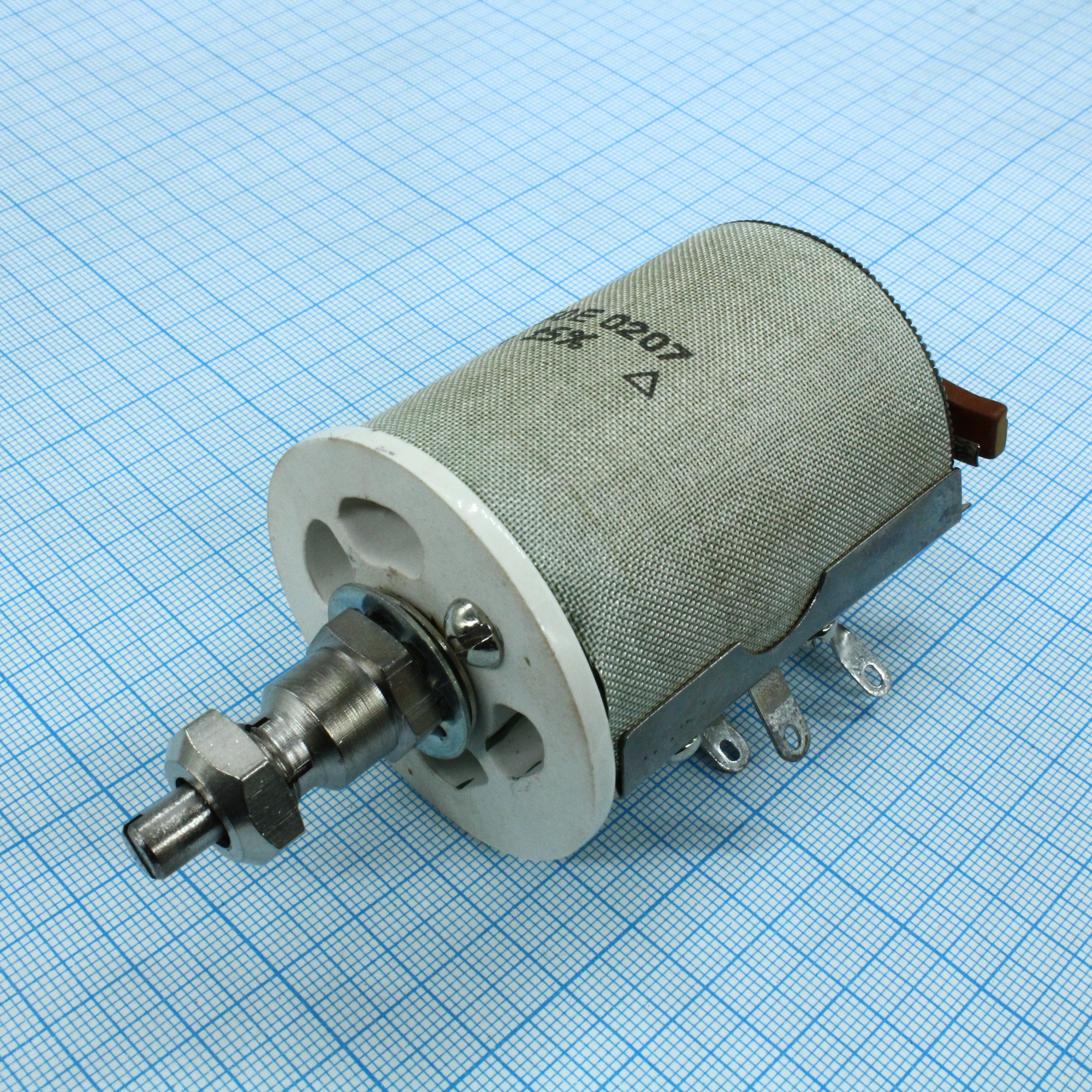 ППБ-50Е     15 ±5% - Резистор переменный проволочный 15Ом ±5% 50Вт