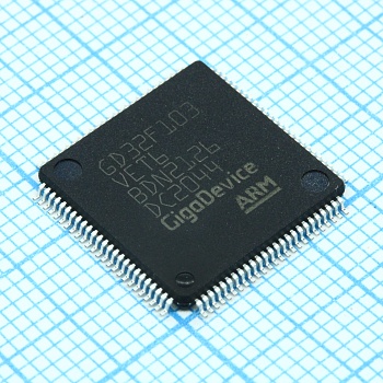 GD32F103VET6 - Микроконтроллер GD 32-бит ядро ARM Cortex M4 96кБ ОЗУ 3МБ Флэш-память 108МГц