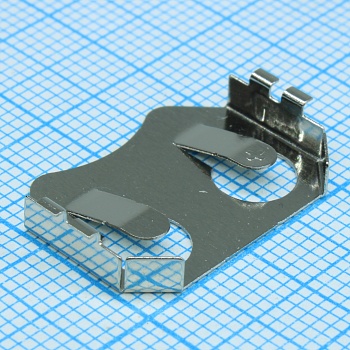 BAT-HLD-001 - Держатель батареи (один контакт) фосфористая бронза россыпь