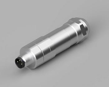 Вилочный разъем PBSH-M8A-03P-MM-SL7001 - Вилочный разъем на кабель, 3 полюса, M8, прямой, винтовая фиксация провода, A-Code, диаметр кабеля: 4,0-6,0 мм, сечение: 0,25-0,34 мм кв., 3А, 60V, металл